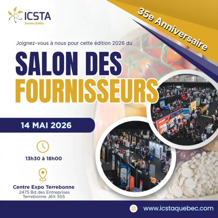 Affiche du 35e Salon des Fournisseurs 2026